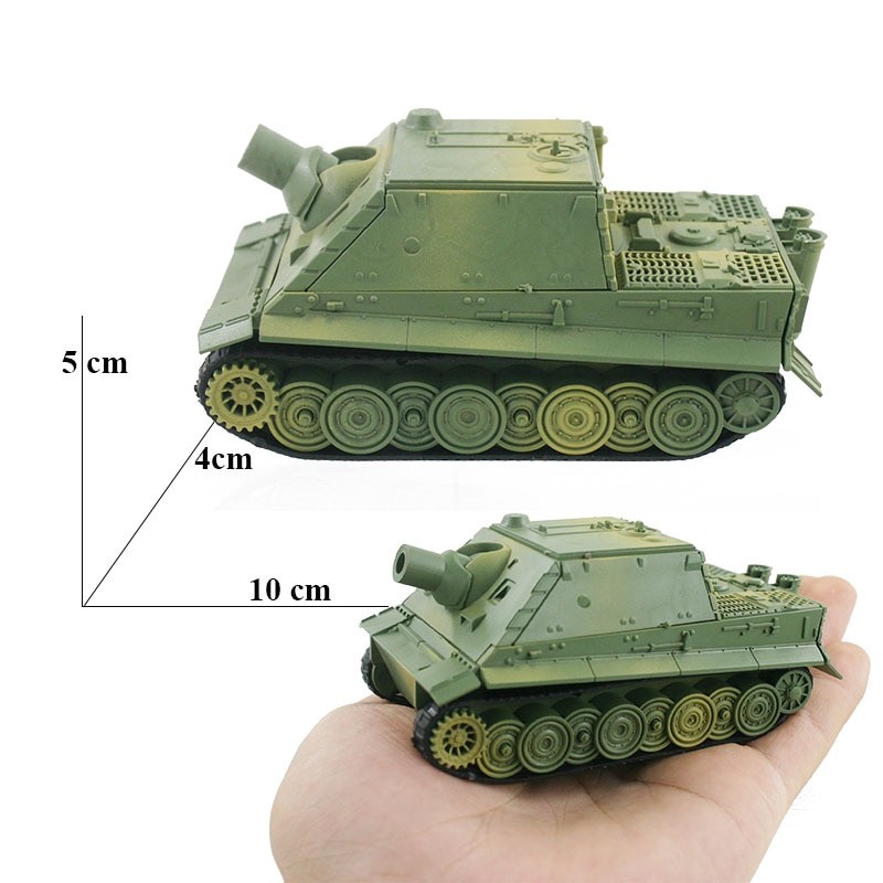 4D Tank Model Building Kits Military Assembly Educational Toys Decoration High-density Material Panther Tiger Turmtiger Assault