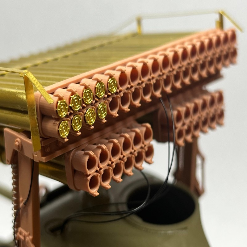 HEAVY HOBBY LM-35002 M8 4.5 INCH ROCKET MISSILE FOR 1/35 T34 CALLIOPE LM-35001