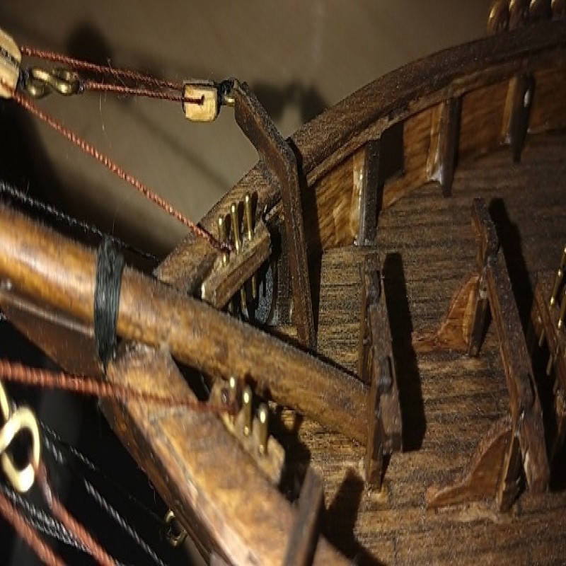 11MM 7MM Brass Tether embolus Ship model building accessories Mooring bolt 20pcs/set wholesale