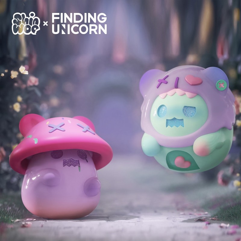 F.UN ShinWoo The Secret Bear Garden Series Blind Box Kawaii Action Figures Mystery Birthday Gift Kid Toy