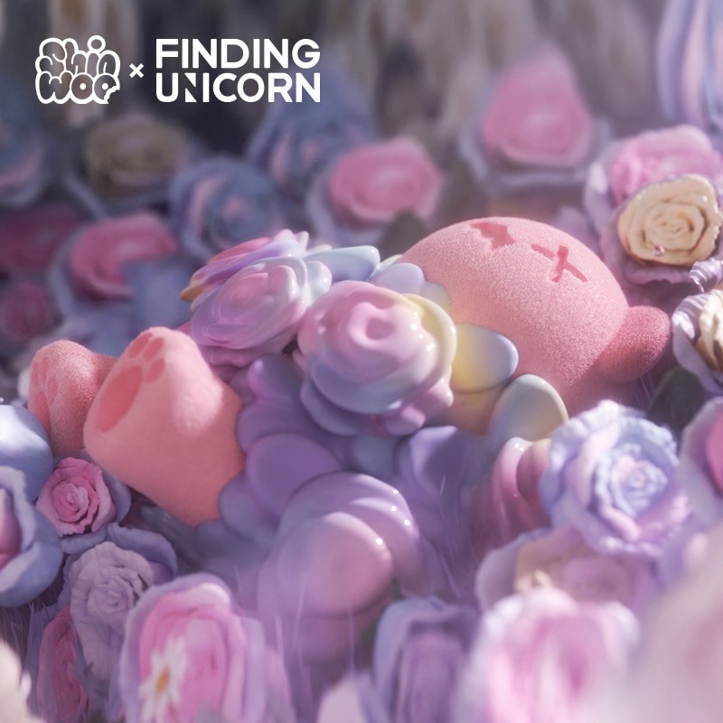 F.UN ShinWoo The Secret Bear Garden Series Blind Box Kawaii Action Figures Mystery Birthday Gift Kid Toy