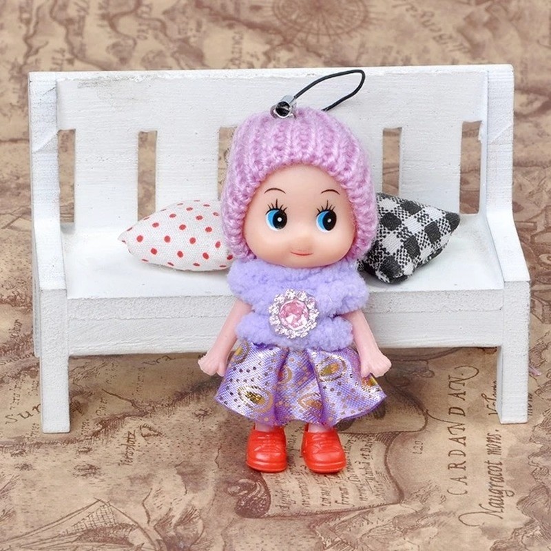 5Pcs Kids Toys Soft Interactive Baby Toy Mini Doll For Girls and Boys Hot small dolls for girls boneca reborn baby doll toys