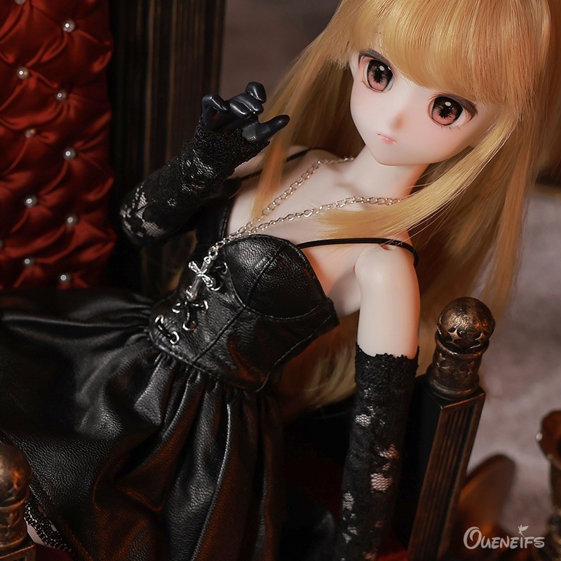 1/4 BJD Doll Coco with Cetta Female Body Anime Misa Girl Toys Hand Made Face Makeup High Quality Gift Artist Dolls