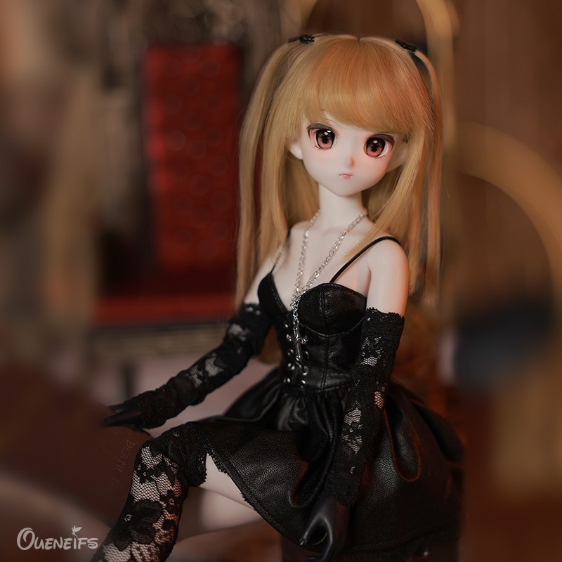 1/4 BJD Doll Coco with Cetta Female Body Anime Misa Girl Toys Hand Made Face Makeup High Quality Gift Artist Dolls