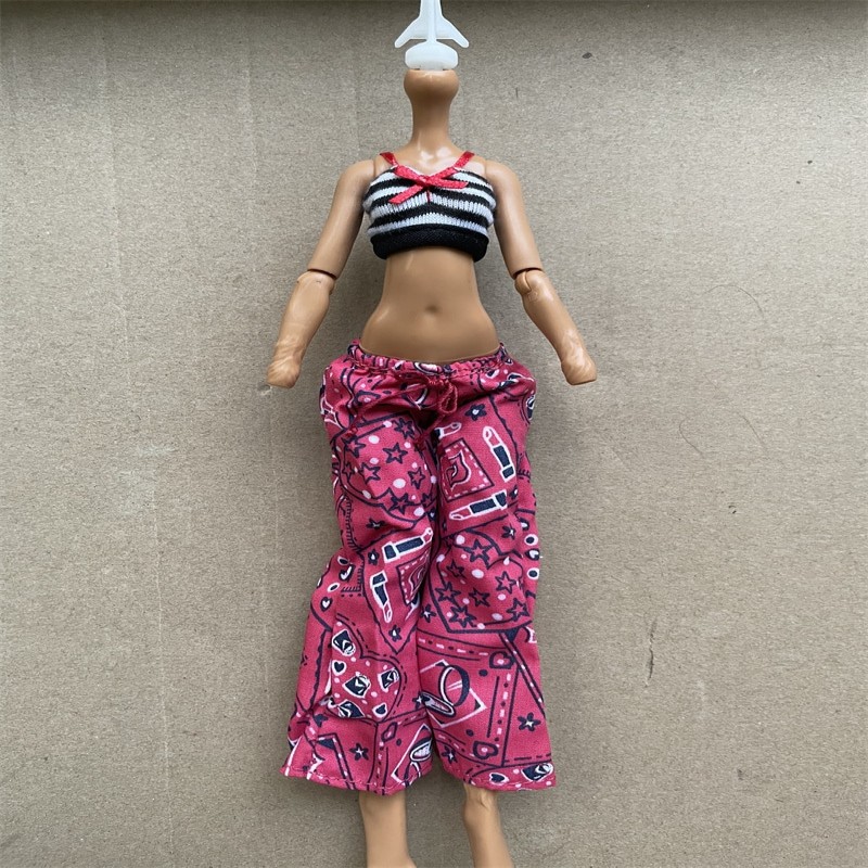 Monstering High Doll Dressing Soft Casual Wear Handmade Clothes Outfit Doll Clothing Set For 1/6 Doll Girl Dressing Toys