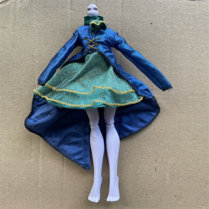 Monstering High Doll Dressing Soft Casual Wear Handmade Clothes Outfit Doll Clothing Set For 1/6 Doll Girl Dressing Toys