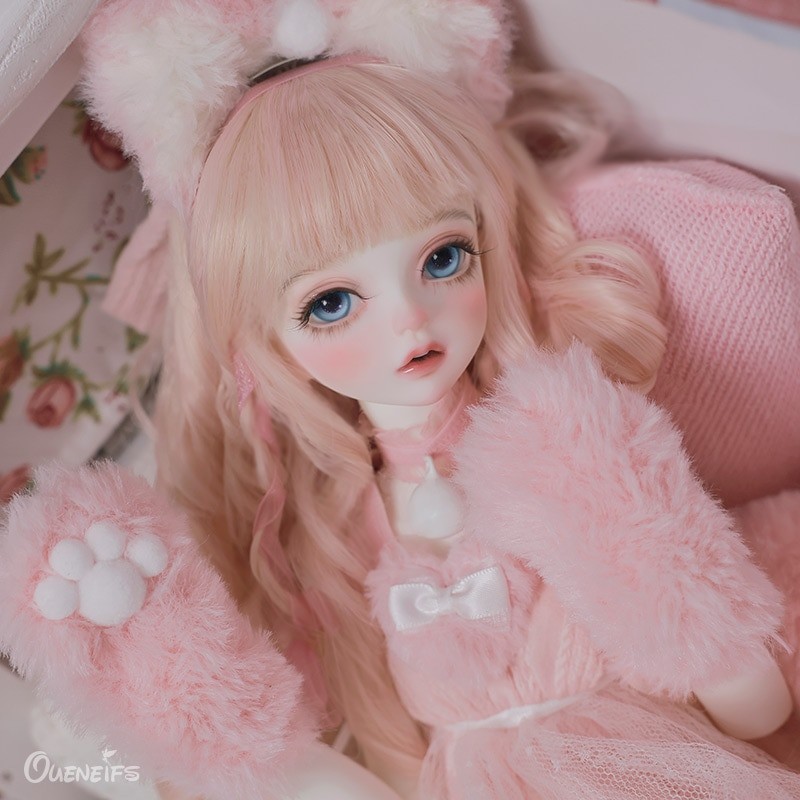 BJD Doll 1/4 Satani LM female Body Pink Dolls for Girl Anime Resin Toys for Kids Gift For Children ShugaFairy