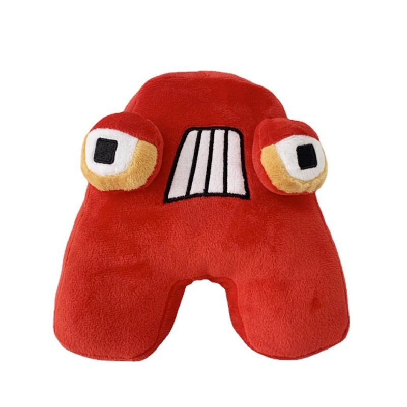 Alphabet Stuffed Toy Action Figure Children Education Enlightenment Doll Throw Pillow