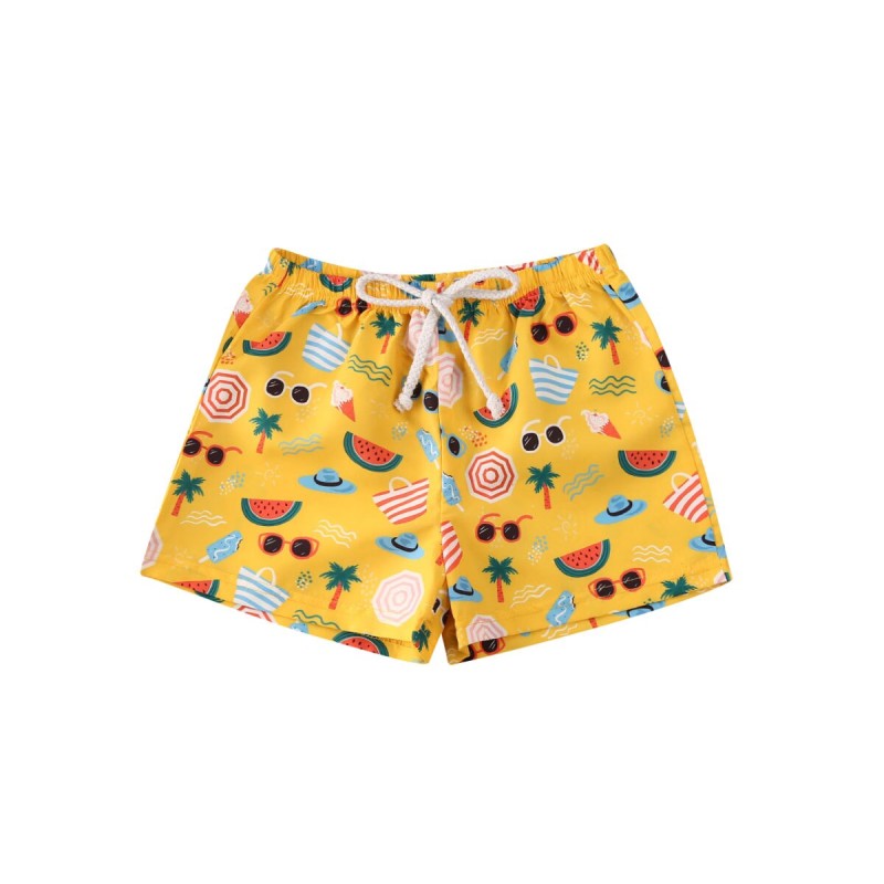 Summer Toddler Boys Beach Swimwear Shorts Baby Kids Children Swimming Trunks Swimsuit Summer Swim Wear Cartoon Printed Trunks
