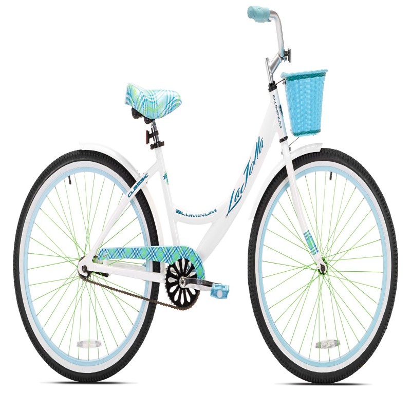 26" Women's, La Jolla Cruiser Bike, White