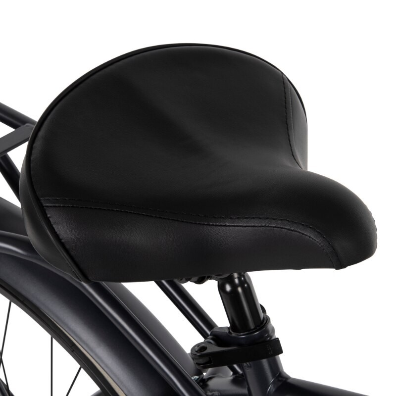 26" Baypointe Men's Cruiser Bike with Basket, Gray