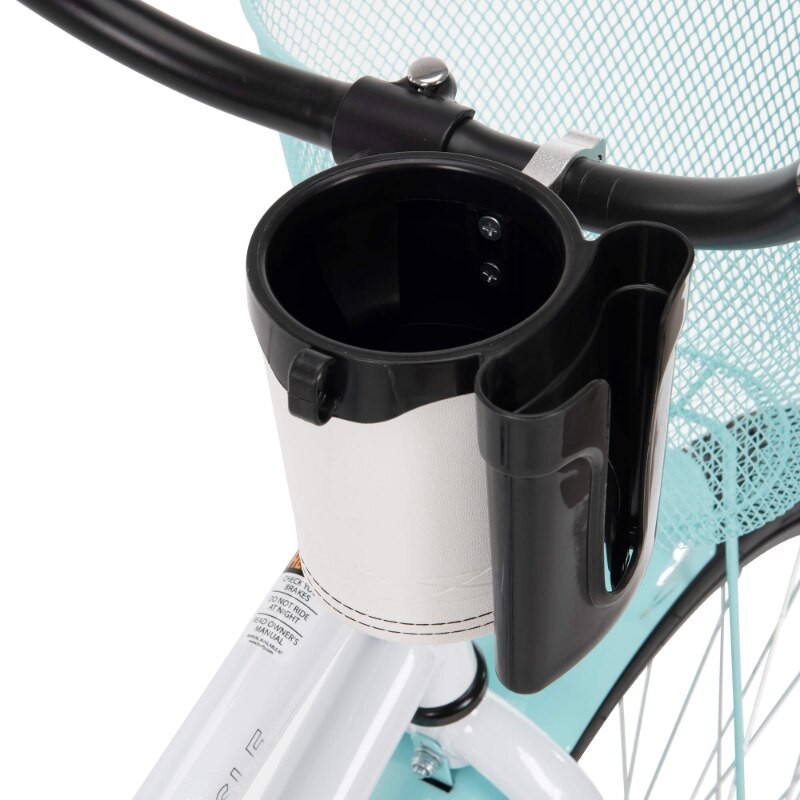 26 In. Carlisle Women's Comfort Cruiser Bike, White