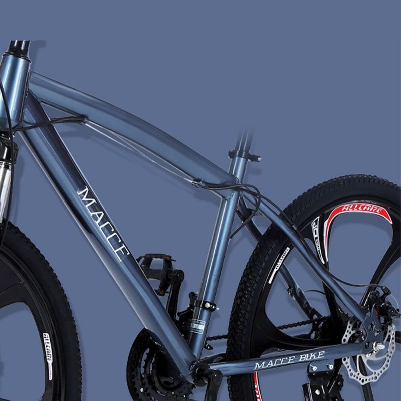 24 Inch Off Road Riding Mountain Bike Adult Travel Bicycles With Steel Frame Mechanical Disc Brakes Adult Road Car