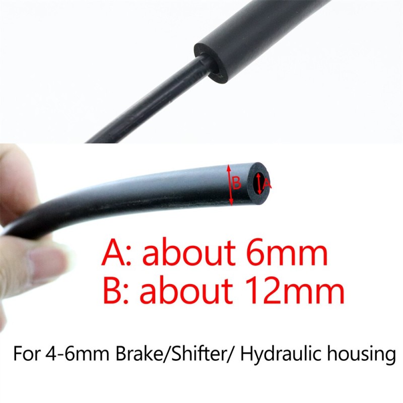 KOCEVLO Bike Frame Internal Housing Damper Foam Sleeve Housing Dampener x1.3 Meter Bicycle Shifting Cable Hydraulic Tube