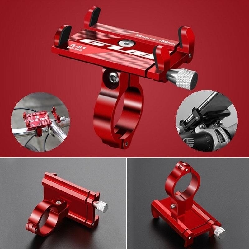 Bicycle Motorcycle Bike Phone Holder MTB Road Bike Motorcycle Electric Bicycle Mount Support Handlebar Clips