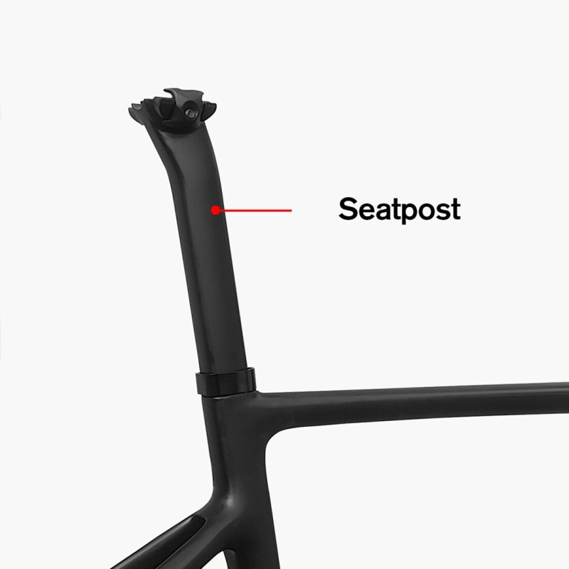 2023 Model Fasterway ADDICT RC Model Design T1100 Carbon Road Frame Ultralight Frameset+Fork+Seat Post+Headset+Clamp+Handlebar