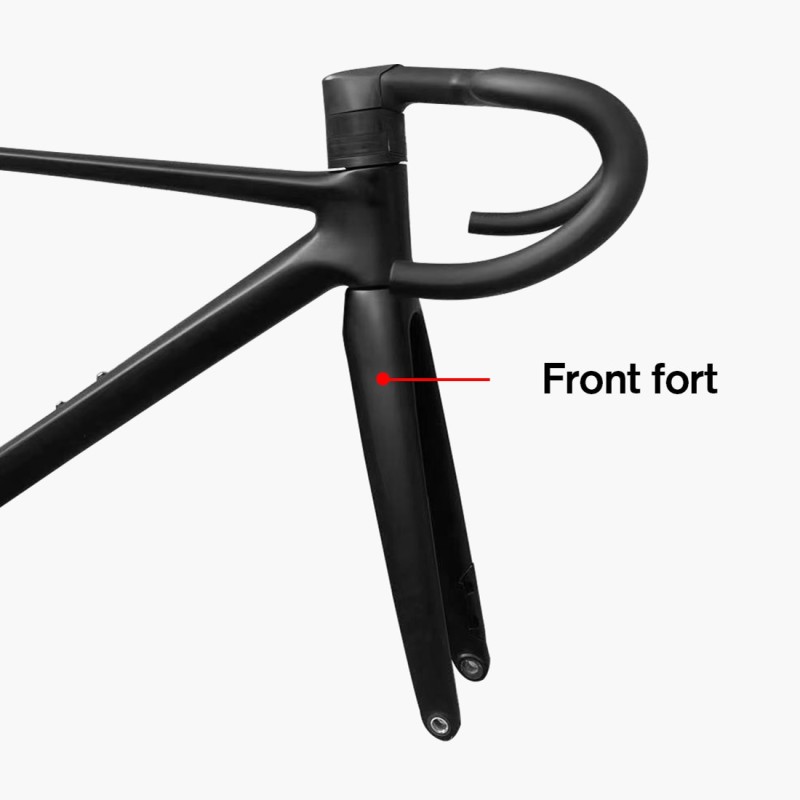 2023 Model Fasterway ADDICT RC Model Design T1100 Carbon Road Frame Ultralight Frameset+Fork+Seat Post+Headset+Clamp+Handlebar