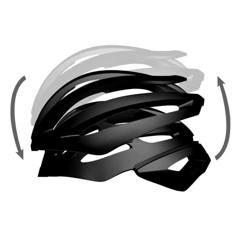 Environmental Protection PC+EPS Material  Cycling Helmet Road Bike Racing Lightweight Double Layer Bike Helmets with Taillight