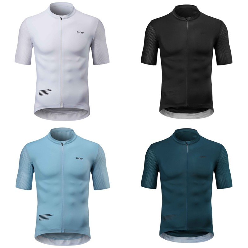 RION Cycling Jersey Men MTB Maillot Shirts Bicycle Clothing 2022 Mountain Bike Men's T-Shirt Wear Summer Outfit Clothes Jumper