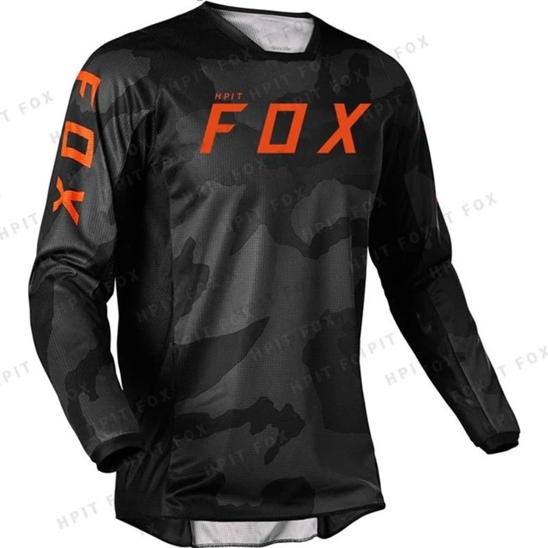 2022 Motocross Mountain Enduro Bike Clothing Bicycle Moto Downhill T-shirt Hpit Fox Women Men Cycling Jersey MTB Shirts BMX