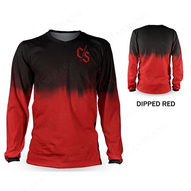 Mountain cross-country motorcycle sports shirt MTB bicycle endurance race loose rider long-sleeved shirt MX bicycle riding shirt