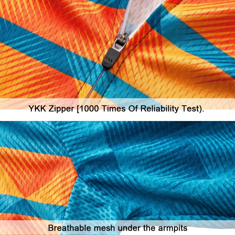 Pro Cycling Jersey Set Men Cycling Set Outdoor Sport Bike Clothes Women Breathable Anti-UV MTB Bicycle Clothing Wear Suit Kit