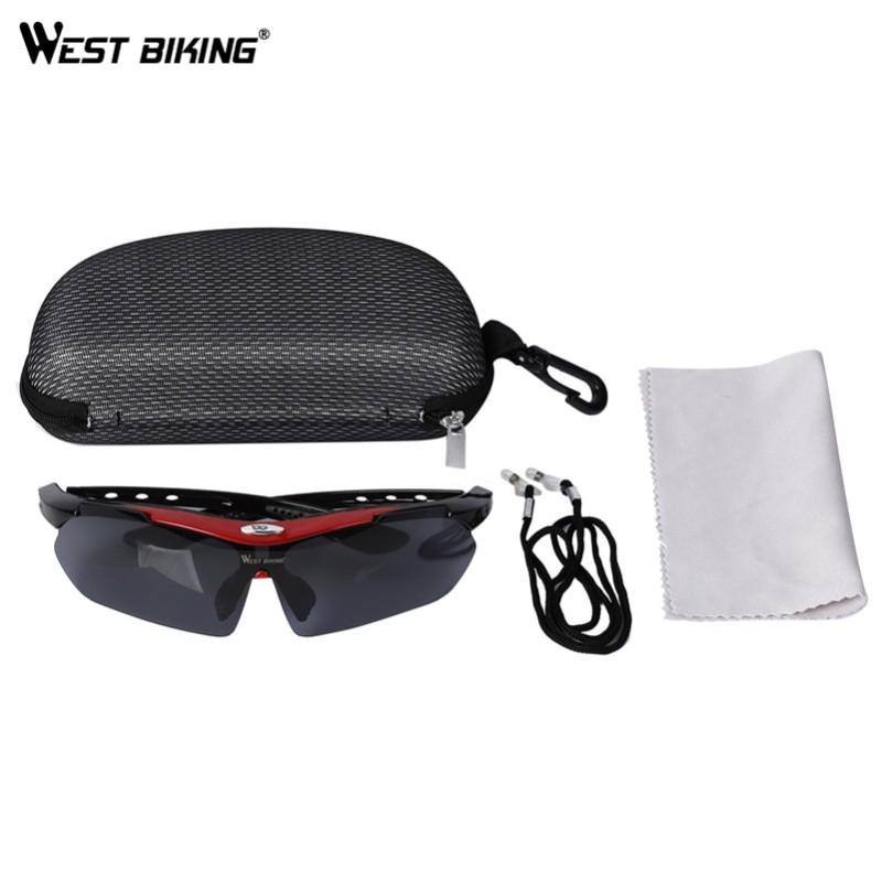 WEST BIKING Sports Men Sunglasses Road Bicycle Glasses Mountain Cycling Riding Protection Goggles Eyewear Mtb Bike Sun Glasses