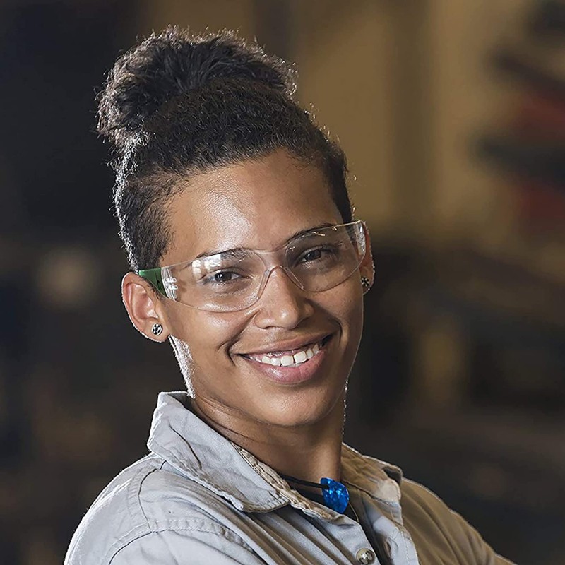 Motorcycle Glasses Racing Riding Lightweight Protective Safety Clear Glasses Eye Protection