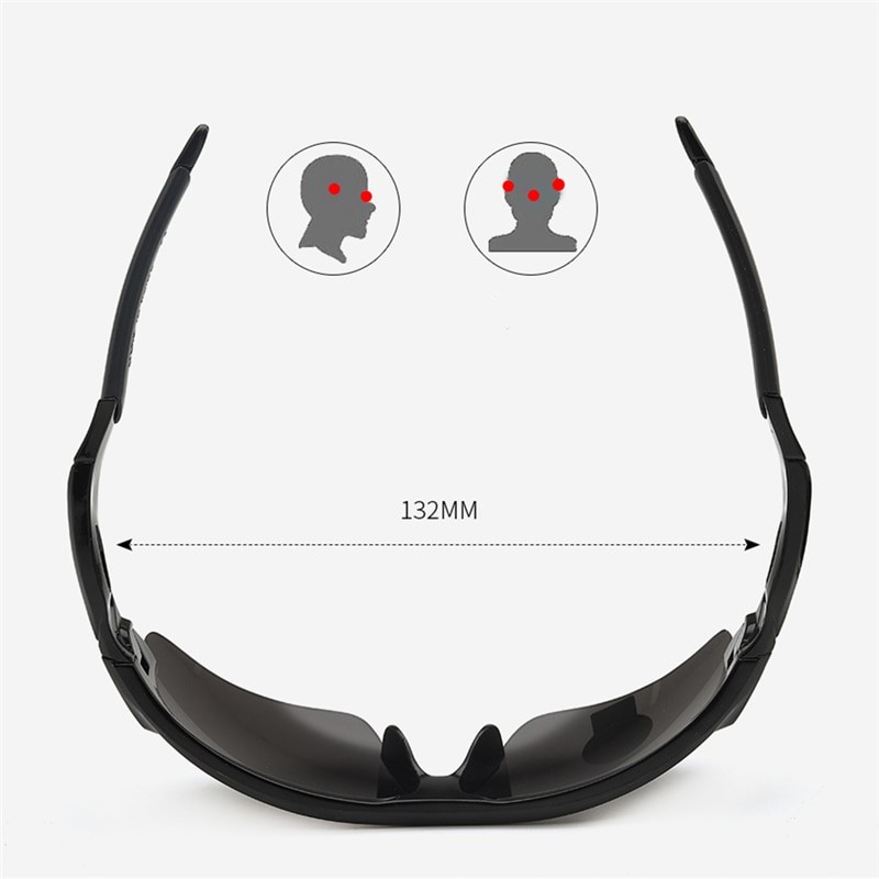 Cycling Sunglasses for Men Outdoor Sport Dark Glasses MTB Lunette Women Goggles UV400 Bike Lenses Bicycle Fishing Riding Eyewear