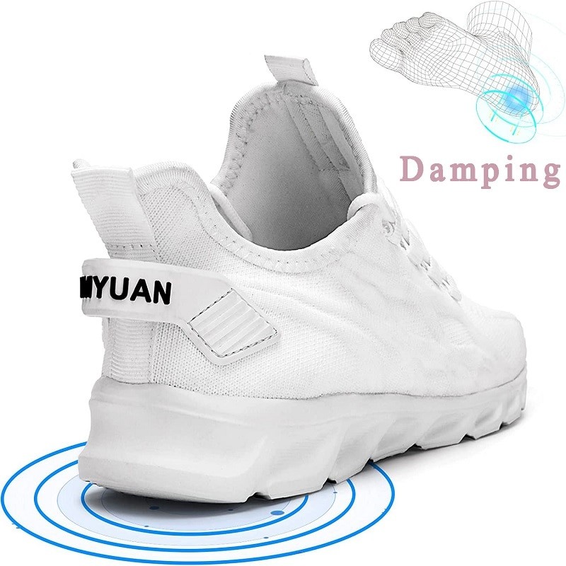 Men's Vulcanized Walking Running Shoes Unisex Casual Lightweight Tennis Shoes Athletic Sports Shoes Breathable Fashion Sneakers