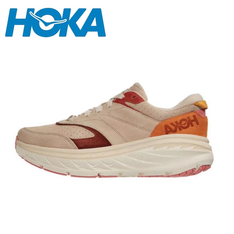 HOKA Bondi L GTX Men Women Outdoor Shoes Road Trekking Travel Shoes Cushioning Thick Bottom Platform Runner Non-Slip Sneakers