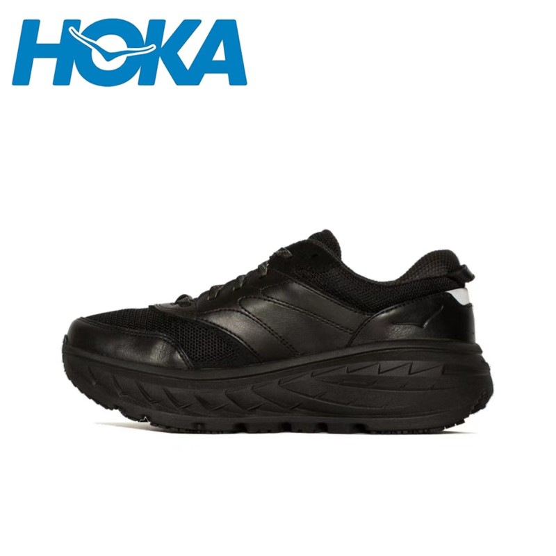 HOKA Bondi L GTX Men Women Outdoor Shoes Road Trekking Travel Shoes Cushioning Thick Bottom Platform Runner Non-Slip Sneakers