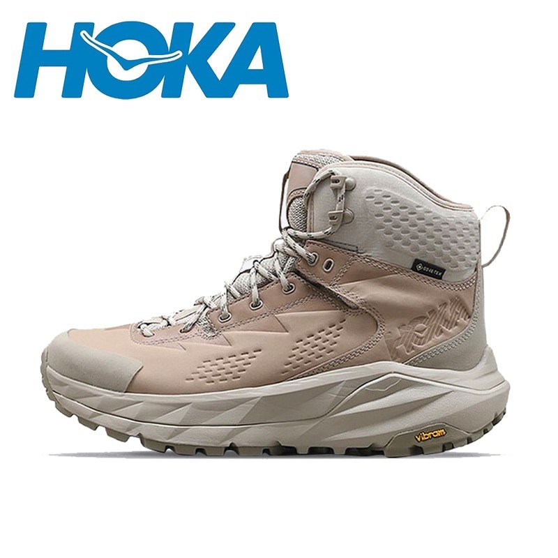 HOKA High Top Kaha Mid GTX Hiking Boots Men Outdoor Waterproof Hunting Trekking Boots Male Camping Travel Trail Running Shoes