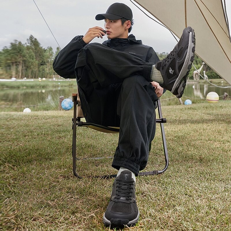 GOLDEN CAMEL Leisure Men's Sneakers 2023 Spring New Women's Shoes Retro Fashion Hiking Sports Running Shoes for Men Breathable