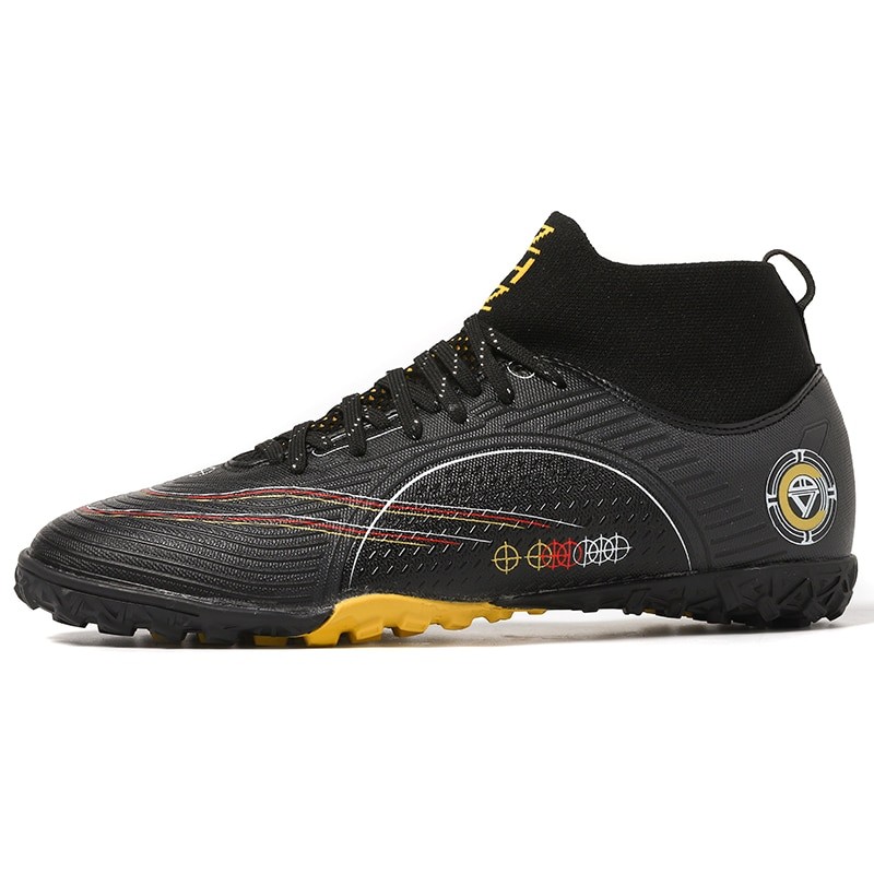 BINBINNIAO Size30-45 Professional Soccer Shoes Men Boy Soccer Cleats Kids Football Shoes Girl Outdoor Turf Indoor