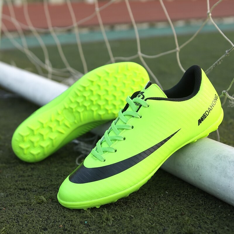 Original Mens Soccer Shoes Cleats Professional Futsal Football Boots Sneakers Men Children Outdoor Training Football Shoes Men