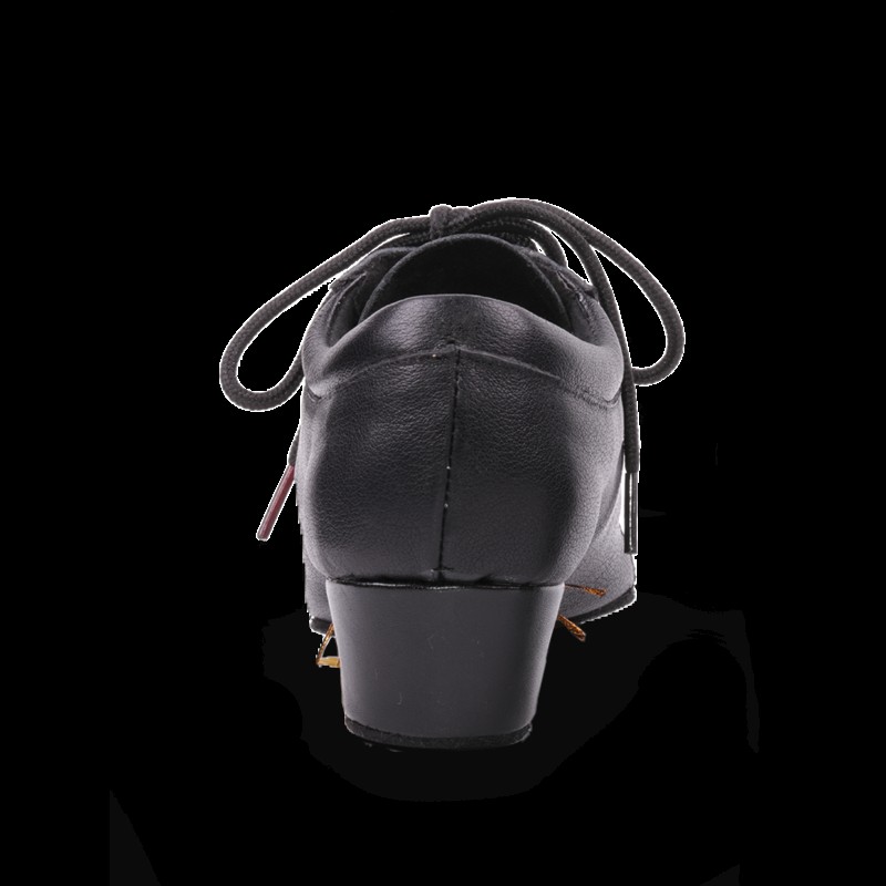 BD Dance Shoes Boys' Latin Dance Shoes Competition Show Bright Leather Soft Sole Children's Shoes 419