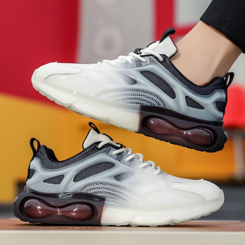 Sneakers Running Shoes Air Cushion Fitness Sneakers Trainers Outdoor Mens Breathable Male Lightweight Sport Shoes for Men