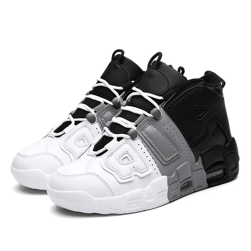Men's Basketball Shoes Breathable Fashion Non-Slip Wearable Sports Shoes Protective High Top Autumn 2021 New Men's Sneakers