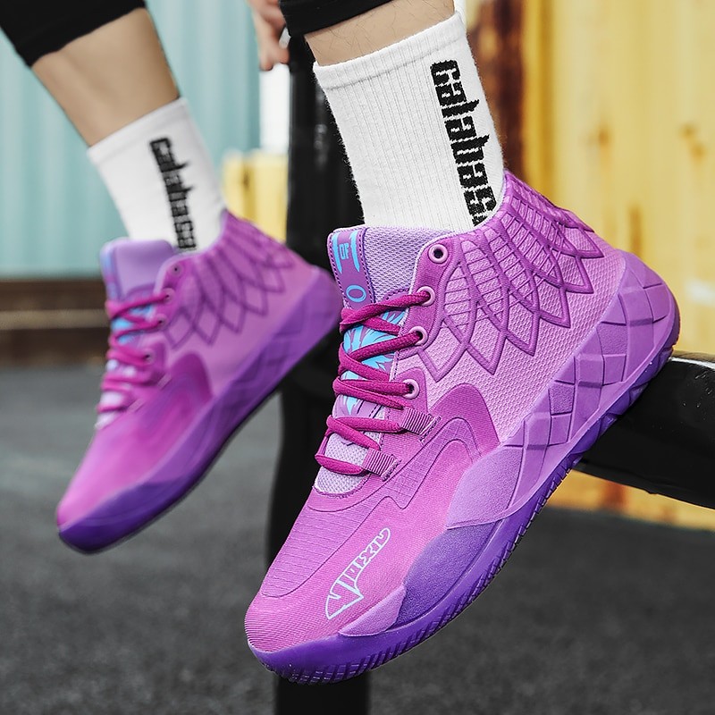 Brand Professional Men's Basketball Shoes Basketball Sneakers Anti-skid High-top Couple Breathable Man Basketball Boots