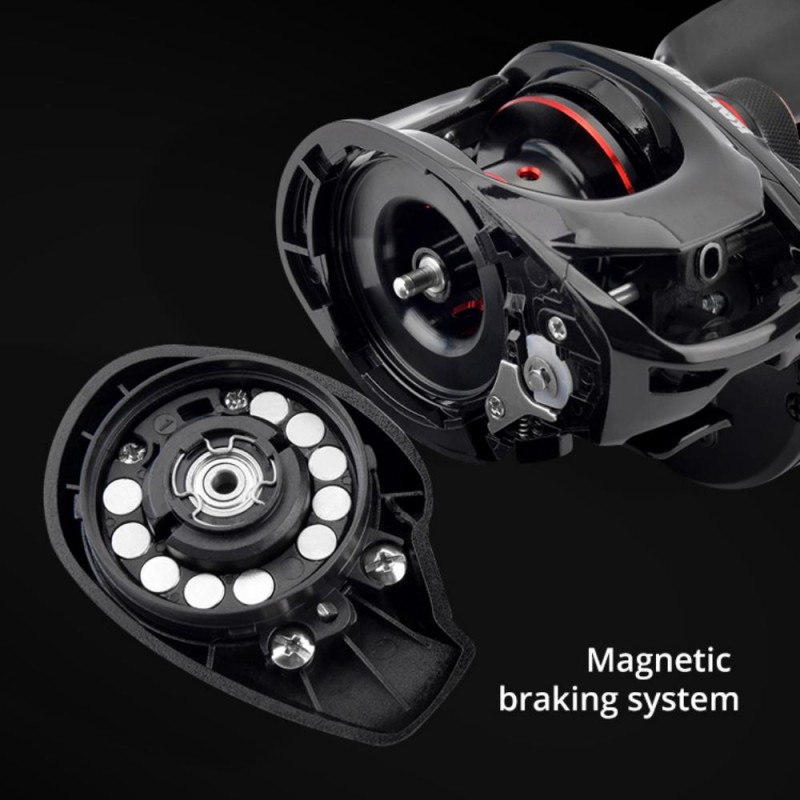 KastKing MaxSteel Baitcasting Reel Magnetic Braking System 7.1:1 Gear Ratio 5+1 Ball Bearings 7KG Max Drag Fishing Coil