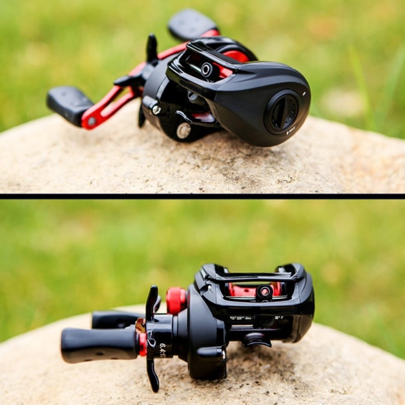 Abu Garcia Black Max3 BMAX3 Right Left Hand Baitcasting Fishing Reel 5BB 6.4:1 202g Max Drag 8kg Saltwater Fishing Tackle