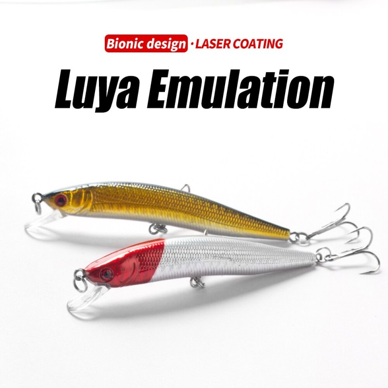 7 Color/10CM Bionic Fake Bait Long Throw Suspended Freshwater Fishing Simulation Hard Bait