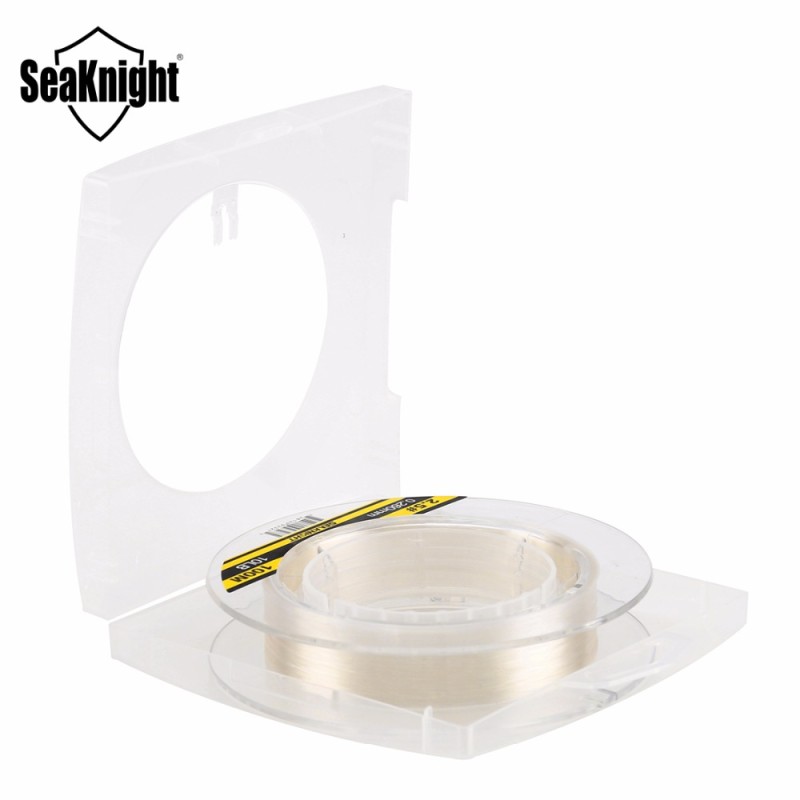 SeaKnight 100M 100% Japan Material 3-100LB Fluorocarbon Fishing Lines Carbon Fiber Leader Fly Line Fast Sinking Carp Fishing