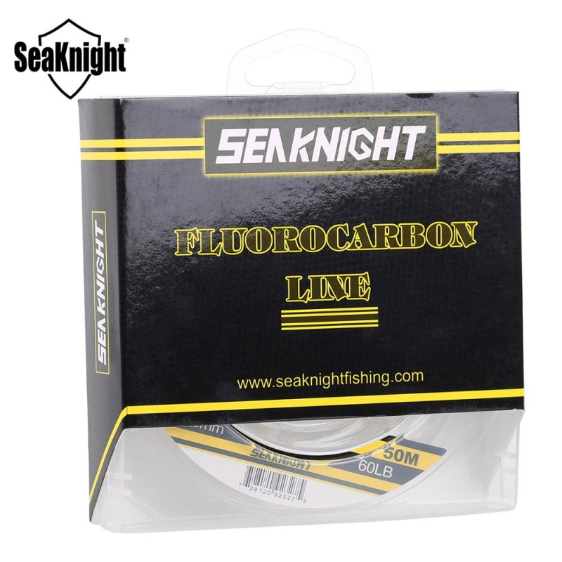 SeaKnight 100M 100% Japan Material 3-100LB Fluorocarbon Fishing Lines Carbon Fiber Leader Fly Line Fast Sinking Carp Fishing