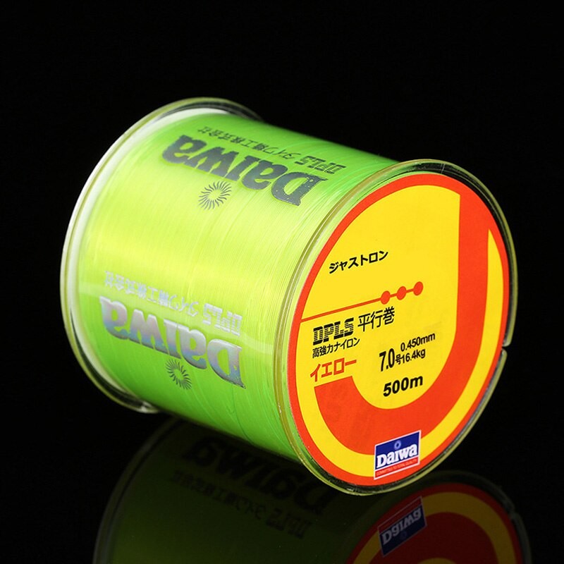 500m Nylon Fishing Line Japanese Super Strong Monofilament Main Line 0.4mm 2mm 2.5mm 3-16LB Fishing Cord for Saltwater Fishing
