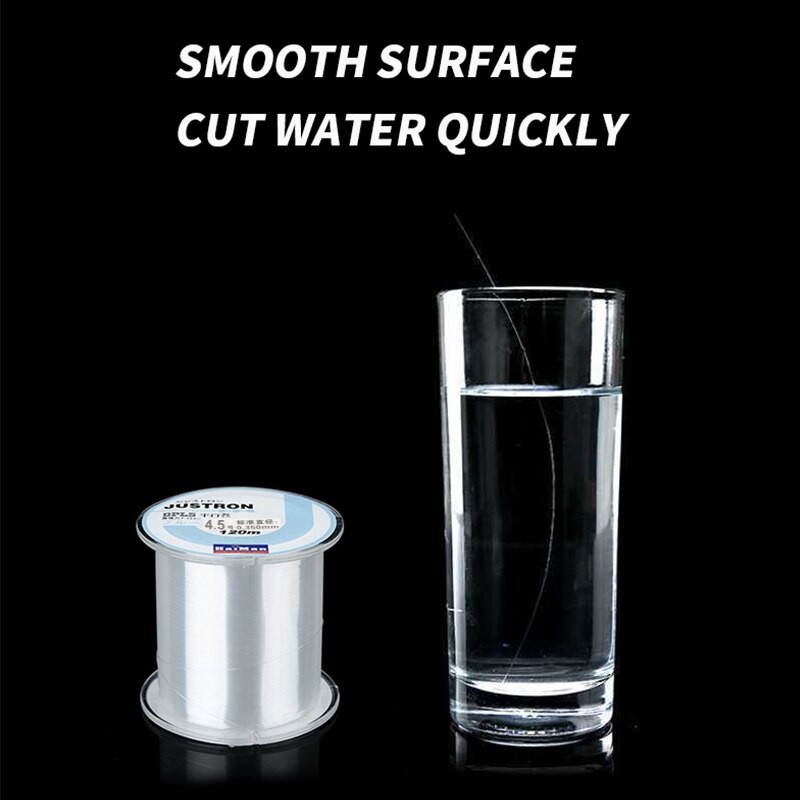 Japan 120M Fluorocarbon Coating Fishing Lines 0.20mm-0.60mm 7.15LB-45LB Sinking Carbon Fiber Leader Line Fishing Lure Wire