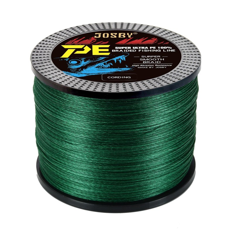 JOSBY Saltwater Braided Fishing Line  9 Strand Japan Super Strong 100% PE  Durable Multifilament 300M 500M 1000M Woven Thread\