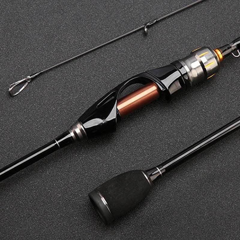1.68/1.8m Spinning Rod Carbon Fiber UltraLight Fishing Pole Bait WT 1-10g Line WT 3-8LB for Stream River Fast Trout Fishing Rods
