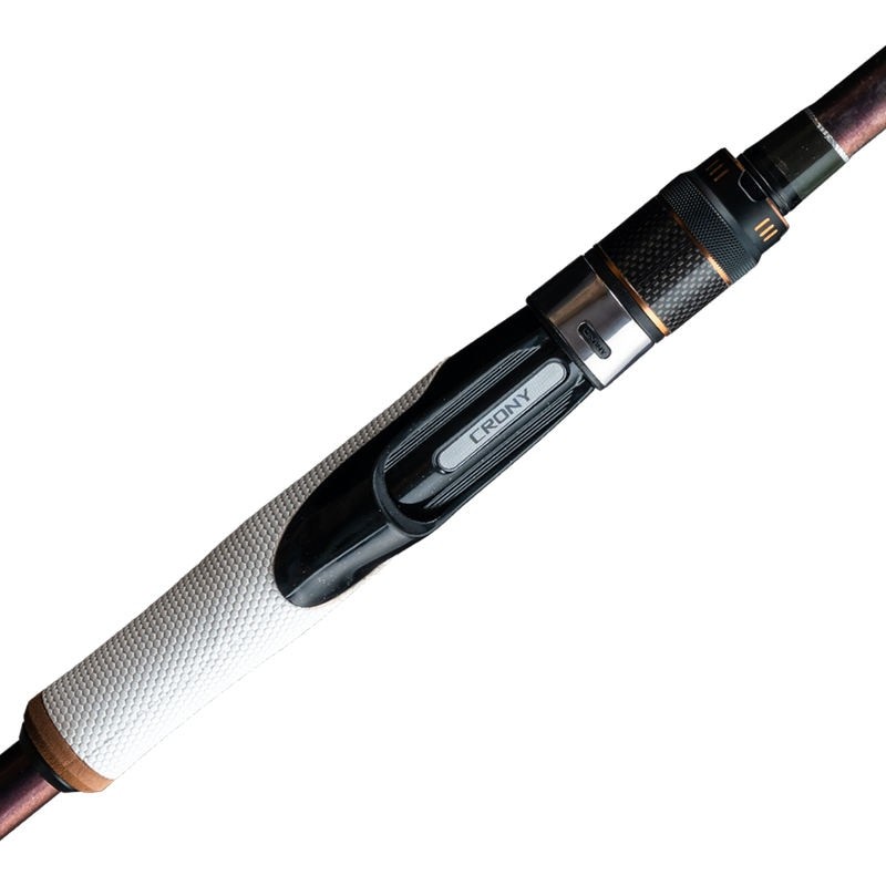 CRONY 2.89m 3.05m Fast Bass Rod Fishing Rod Ultralight Fast Spinning Rod 2 Sections M MH Carbon Fiber Casting Baitcasting Rods